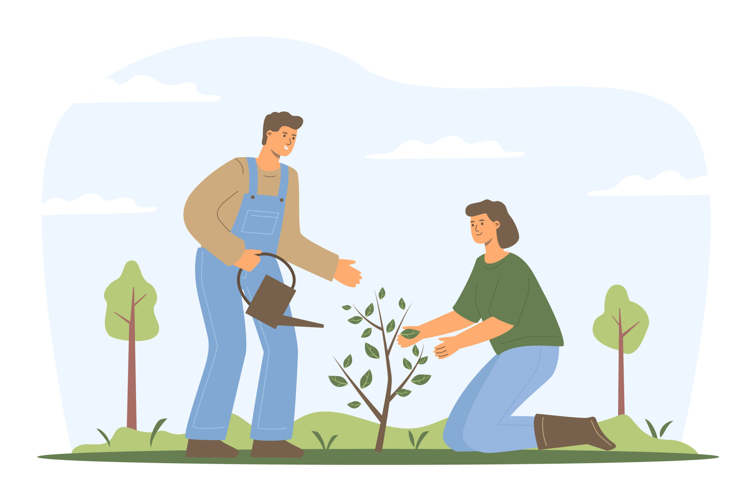 Planting trees