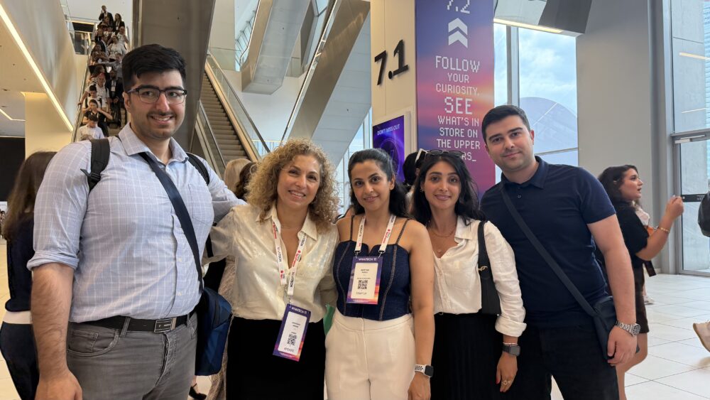 Anousheh Ansari alongside Bayes Team at Viva Tech Paris 2026