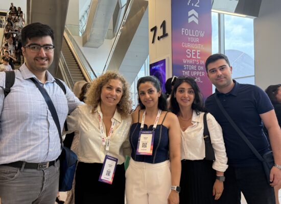 Anousheh Ansari alongside Bayes Team at Viva Tech Paris 2026